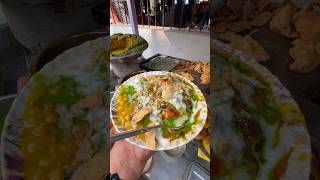 Tasty समोसा चाट की plate 40₹ में 👌❤️😋 roadside selling snacks 😱 shorts trending viral [upl. by Einapets462]