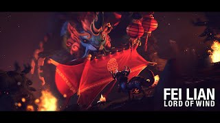 Dota 2  Masked Fey  Lord of Tempests Courier SFM [upl. by Fielding]