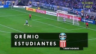 MELHORES MOMENTOS  PÊNALTIS  Grêmio x Estudiantes  LIBERTADORES 2018 [upl. by Bernete]