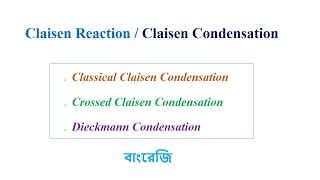 244 Claisen Condensation  Claisen Reaction Dieckmann Reaction  13diketone preparation [upl. by Aneala]