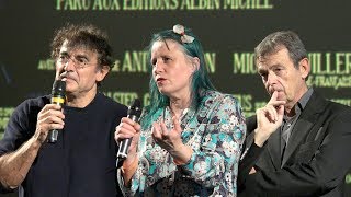 Au revoir làhaut  Albert Dupontel Pierre Lemaitre  Avantpremière Paris 24102017 [upl. by Barlow]