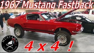 1967 Mustang Fastback 4x4  Barrett Jackson Las Vegas 2015 Mustang Connection [upl. by Herschel]