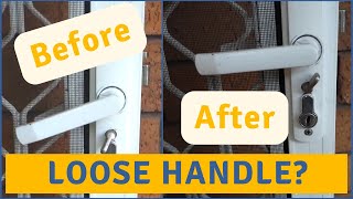 Loose Screen Door Handle Fixed [upl. by Gigi]