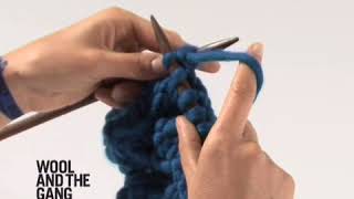 Comment tricoter le point bulle  Tutoriel Tricot [upl. by Mastrianni]