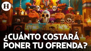 ¡Precios de infarto Esto es lo que costará poner tu ofrenda este Día de Muertos [upl. by Vassell]