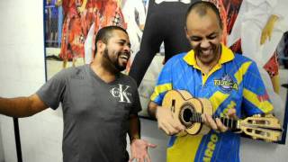 Bruno Ribas canta o sambaenredo da Unidos da Tijuca para o Carnaval 2012 [upl. by Eedya]