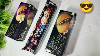 Dark Fantasy Coffee Fills vs Dukes Cream 4 Fun vs Choco Nut Fills  Biscuit 🍪Cookies 🍪 🍪 [upl. by Wier]