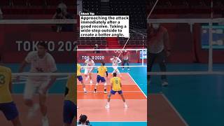 Improve your Approach to Attack by Trevor Clevenot volleyball beginners shorts [upl. by Nedrah]