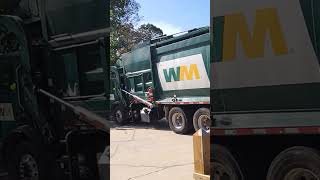 Ex Veolia Mack Dumping full 6 yard garbagefree environmentalmanagement garbage [upl. by Adnahc197]