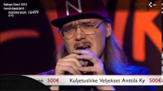 Stig Niks ja naks live mtv3 syksyn sävel 2013 [upl. by Lambertson]