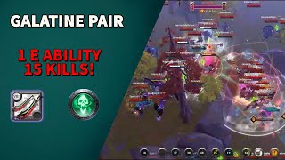 GALATINE PAIR 15 KILLS Albion Online  galabombsquad small montage [upl. by Fahy]