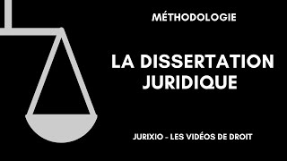 La dissertation juridique  Trouver le plan 6 [upl. by Omlesna104]