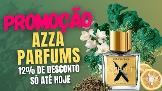 PROMOÇÃO DA AZZA PARFUMS ATÉ HOJE 12 DE DESCONTO EM TODOS OS PERFUMES [upl. by Noisla]