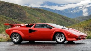 Lamborghini Countach Review  Driving the Icon  Exotic Driver [upl. by Nnaeerb]