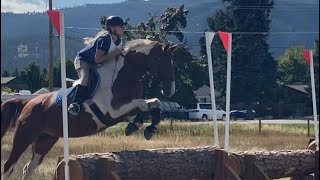 Novice eventing cross country course GoPro view [upl. by Boeschen]