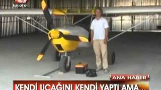 Kendi uçağını yaptı ama [upl. by Younglove57]