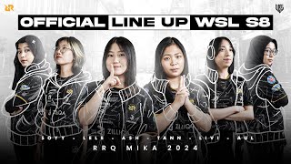 6 PEMAIN MLBB CANTIK DARI RRQ MIKA UNTUK WSL S8 [upl. by Wall]