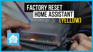 Factory Reset Home Assistant Yellow Including With NVMe Storage [upl. by Atik]