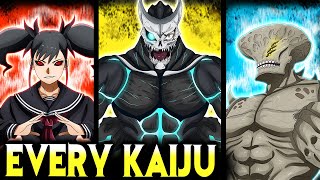 EVERY Numbered Kaiju In Kaju No 8 EXPLAINED [upl. by Eileme613]