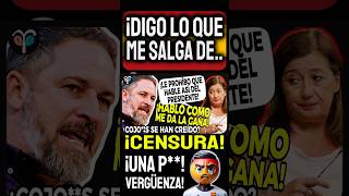 Abascal ANIQUILA a Sánchez por Intentar Censurar la Lengua Española  Vox Congreso [upl. by Bluh]