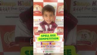 Spelling Star Spell Bee Competition at the school  SharpKidsHasthinapuram [upl. by Zumwalt]