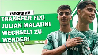 SV Werder Bremen  Julián Malatini wechselt fest zu Werder Transfer Fix [upl. by Debor102]