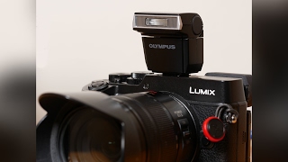 How To Modify An Olympus FLLM3 Flash To Fit Panasonic GX not G Camera Bodies [upl. by Kutzer]