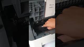 how to remove toner cartridge hpm107A  Printer hpm137fnw [upl. by Cavit612]