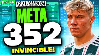 New META 352 FM24 Tactics  98 Win Rate  FM24 Best Tactics [upl. by Aloek]