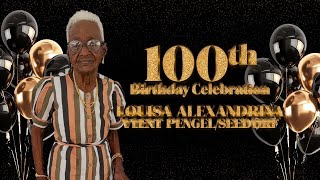 Livestream 100th Birthday Celebration van Louisa Alexandrina Vyent PengelSeedorf [upl. by Mirielle]