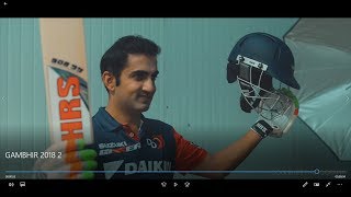 IPL 2018  Gautam Gambhir  Photoshoot [upl. by Aurea]