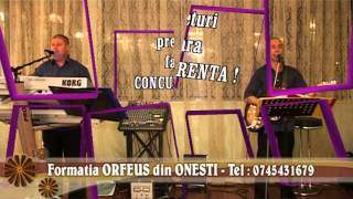 Formatia ORFEUS din ONESTI  COLAJ HORE  Tel  0745431679  clip 4mkv [upl. by Jegar641]