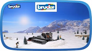 Prinoth Leitwolf  02545  BRUDER Spielwaren [upl. by Rayford]