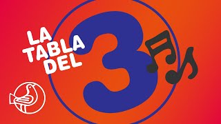 Canción de la Tabla del 3  Las Tablas de multiplicar  Canciones para crecer [upl. by Eilyw]