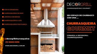 Coifa em Inox Sob Medida Decorgrill [upl. by Theone]