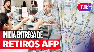 RETIRO AFP 2024 Las fechas aproximadas en que se realizarán los desembolsos de hasta 4 UIT [upl. by Leitnahs871]