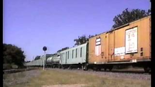 UP 3935 UP MOW Track Gang Equipment train wbunk cars September 16th 1990 [upl. by Gabrila]