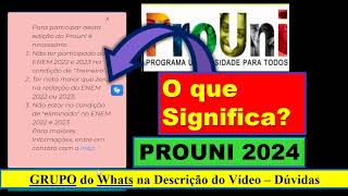 Não consigo me inscrever no prouni  Enem  Inscrição prouni  Dúvidas prouni  Prouni como funciona [upl. by Anoirb]