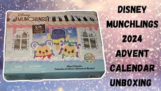 Disney Munchlings 2024 Advent Calendar Unboxing [upl. by Indyc757]