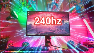 ASUS PG258Q Review The Best 240hz Monitor Yet [upl. by Adachi676]