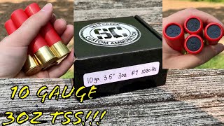 Salt Creek Custom 3 Ounce 10 Gauge TSS The King Of Turkey Loads [upl. by Dita296]