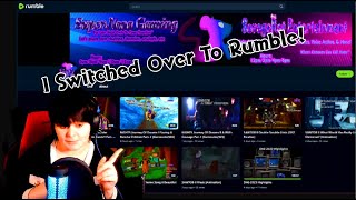 I Switched Over To Rumble Not Leaving Youtube [upl. by Slrahc757]