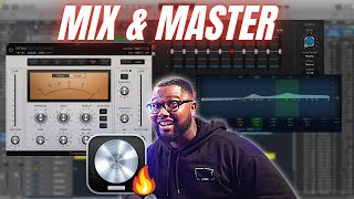 How to Mix and Master in Logic Pro  Stock Plugins ONLY [upl. by Brass]