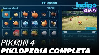 Pikmin 4 Piklopedia 100 Completa [upl. by Ainad]