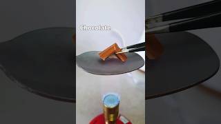 Chocolate Vs Hot Spoon experiment satisfying shorts [upl. by Slayton]