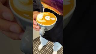 How to make Flat white subscribe latte flowers coffee latte subscribe [upl. by Redep269]