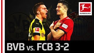 Borussia Dortmund vs FC Bayern München  32  Highlights  Classy Comeback by Alcacer Reus amp Co [upl. by Ilagam]