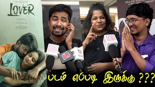 Lover Public Review  Lover Review  TamilCinemaReview  Manikandan Lover Movie Review [upl. by Debra]