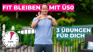 Über 50 Mache diese 3 Übungen ab heute [upl. by Neit]