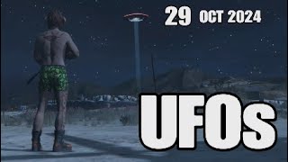 UFO sightseeing event  29 October 2024 in GTA Online DAY 15 [upl. by Adnilrem800]